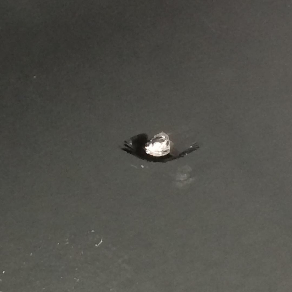 Скол на лобовом стекле — DRIVE2