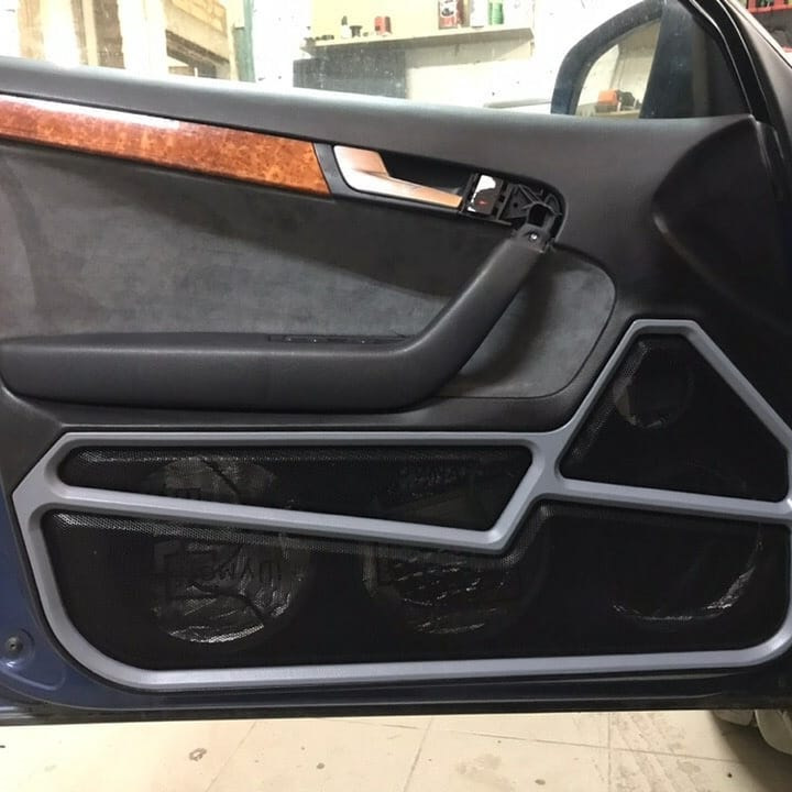 Дверная карта веста автозвук