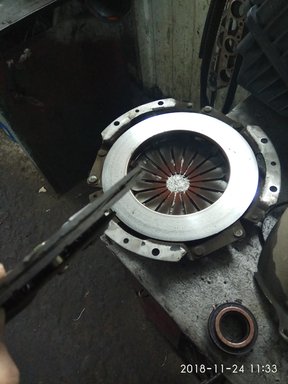 диск, корзина, выжимной — Lada Kalina Cross