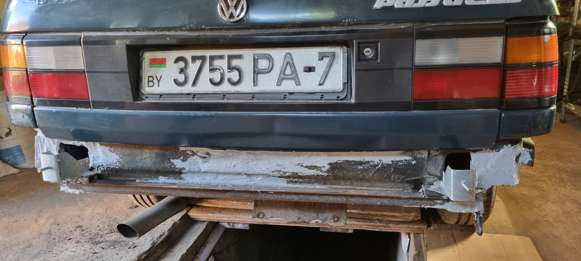 Изготовление нового усилителя заднего бампера — Volkswagen Passat Variant  (B3), 2 л, 1993 года | своими руками | DRIVE2