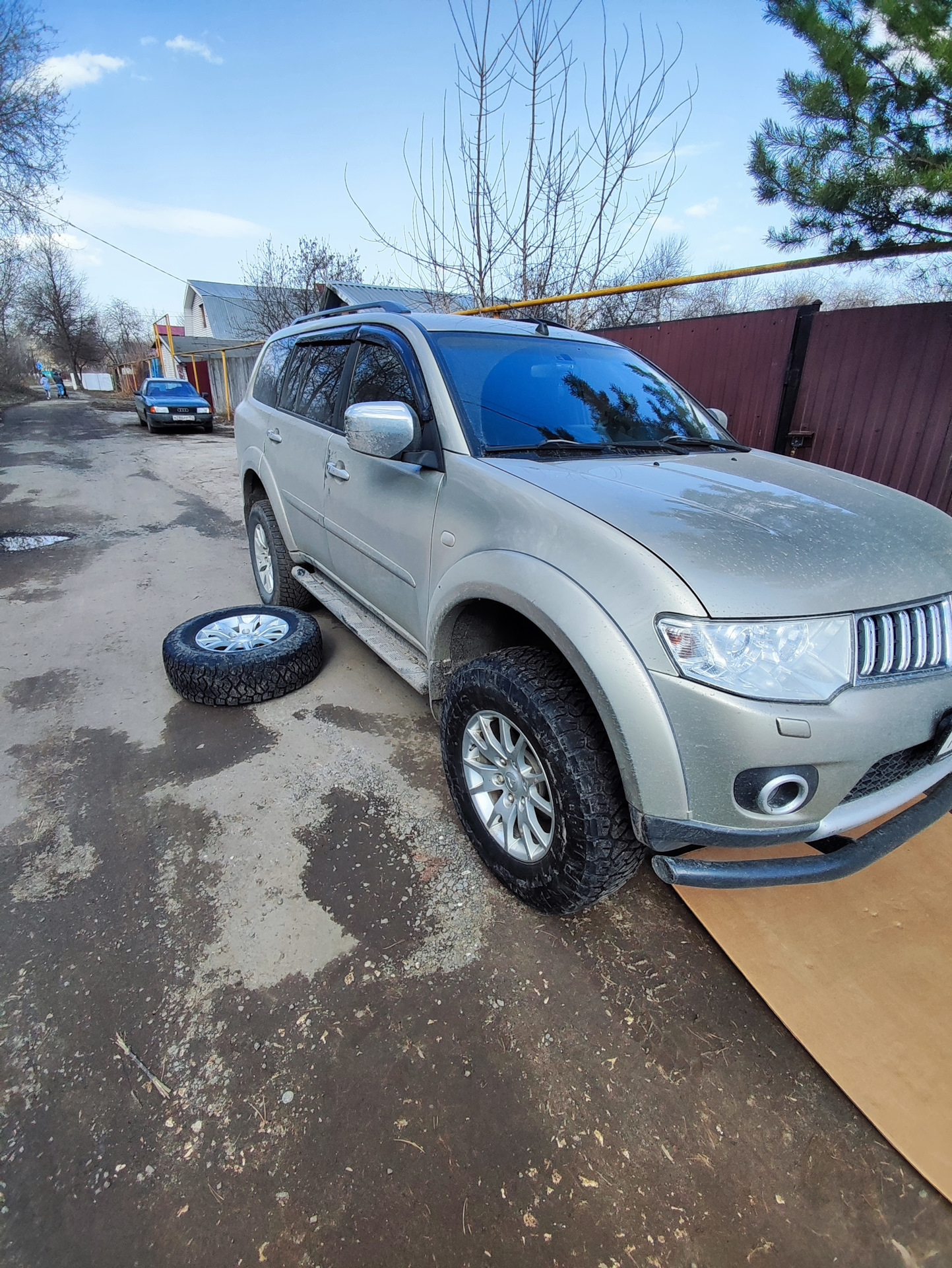 Максим разр ат 265 70 17 — Mitsubishi Pajero Sport (2G), 2,5 л, 2011 ...