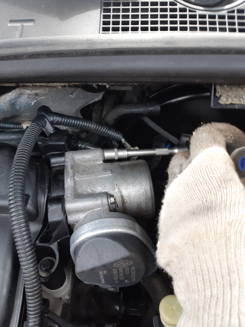 Заменил прокладки впускного коллектора и ДЗ, фильтра Francecar, масло ...