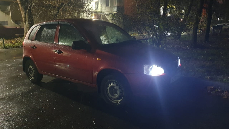 Первое ТО, первый снег и первый чек. — Lada Калина хэтчбек, 1,6 л, 2011 ...