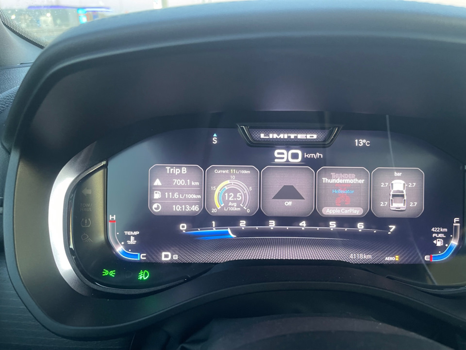 Итоги пробега с Баком 200Л и расхода топлива 4000 — Dodge Ram, 5,7 л ...