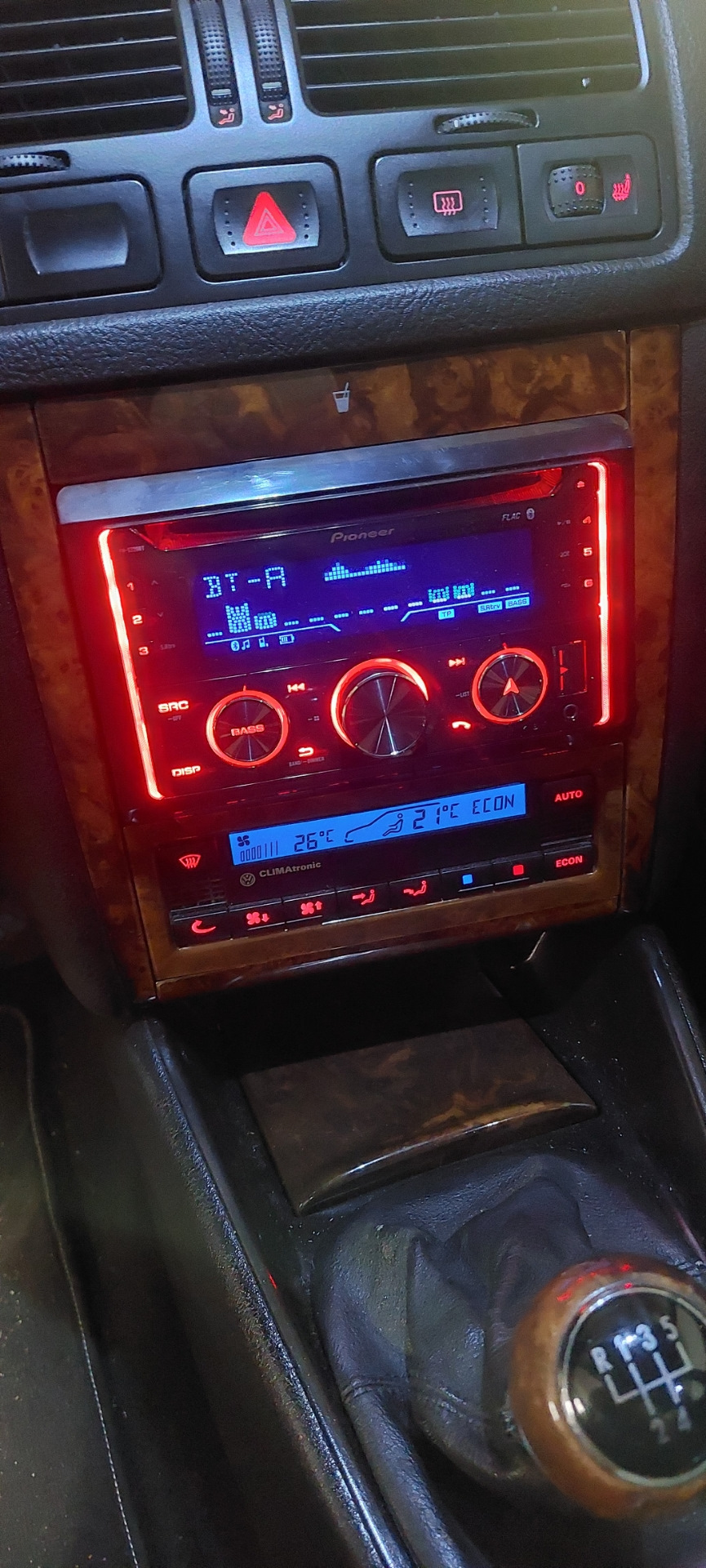 Автомагнитола Pioneer FN-S720BT. — Volkswagen Bora, 1,6 л, 1999 года |  автозвук | DRIVE2