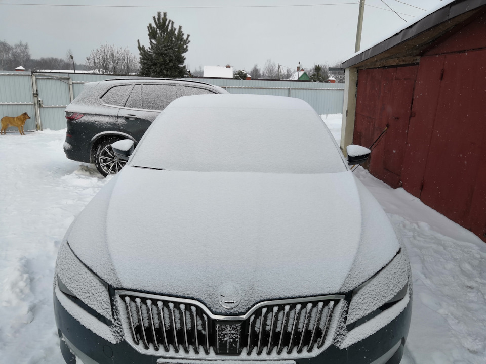 Photo from the logbook Skoda Superb Mk3