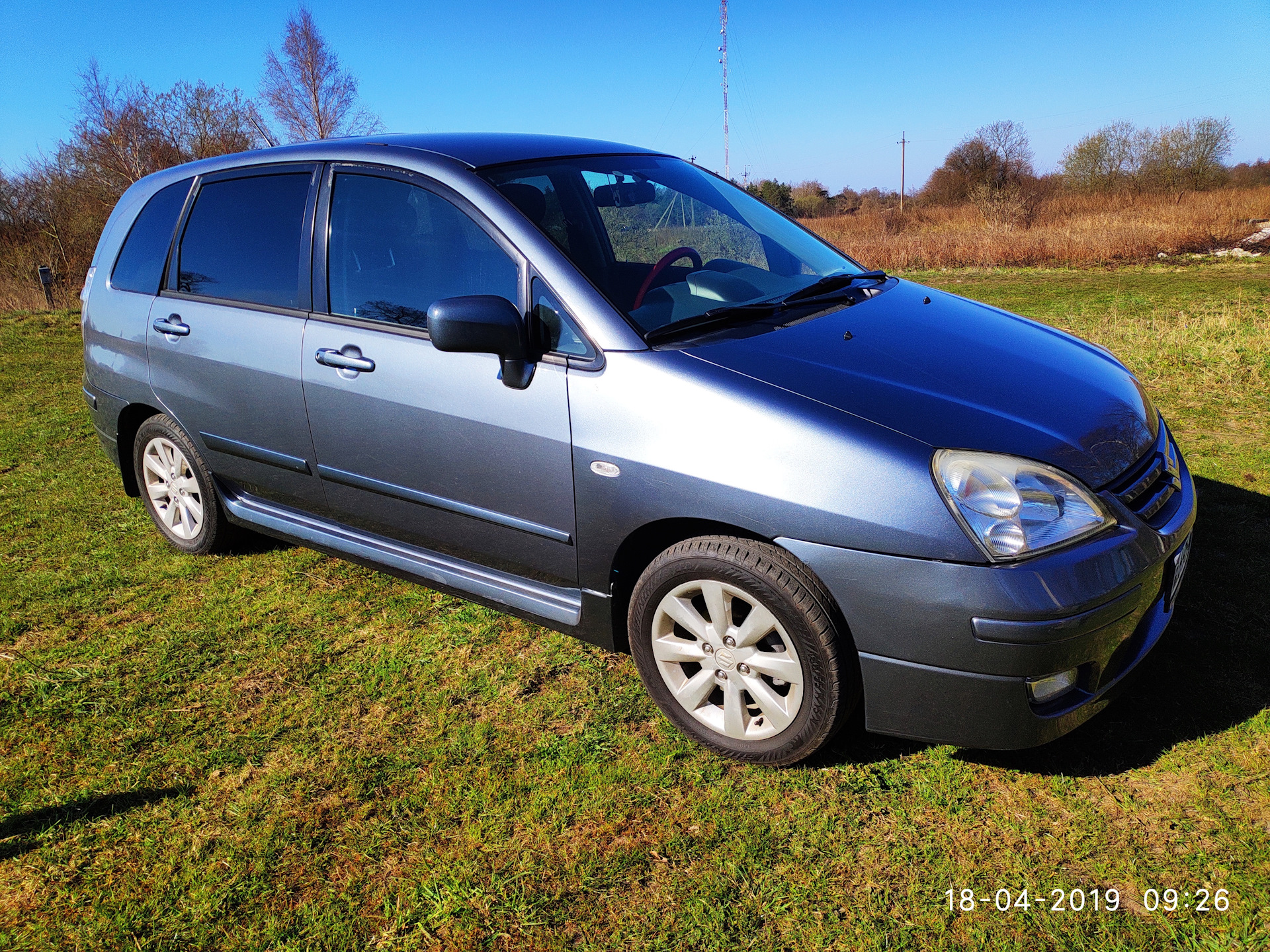 Полировка кузова, очистка стекол — Suzuki Liana, 1,6 л, 2007 года | мойка |  DRIVE2