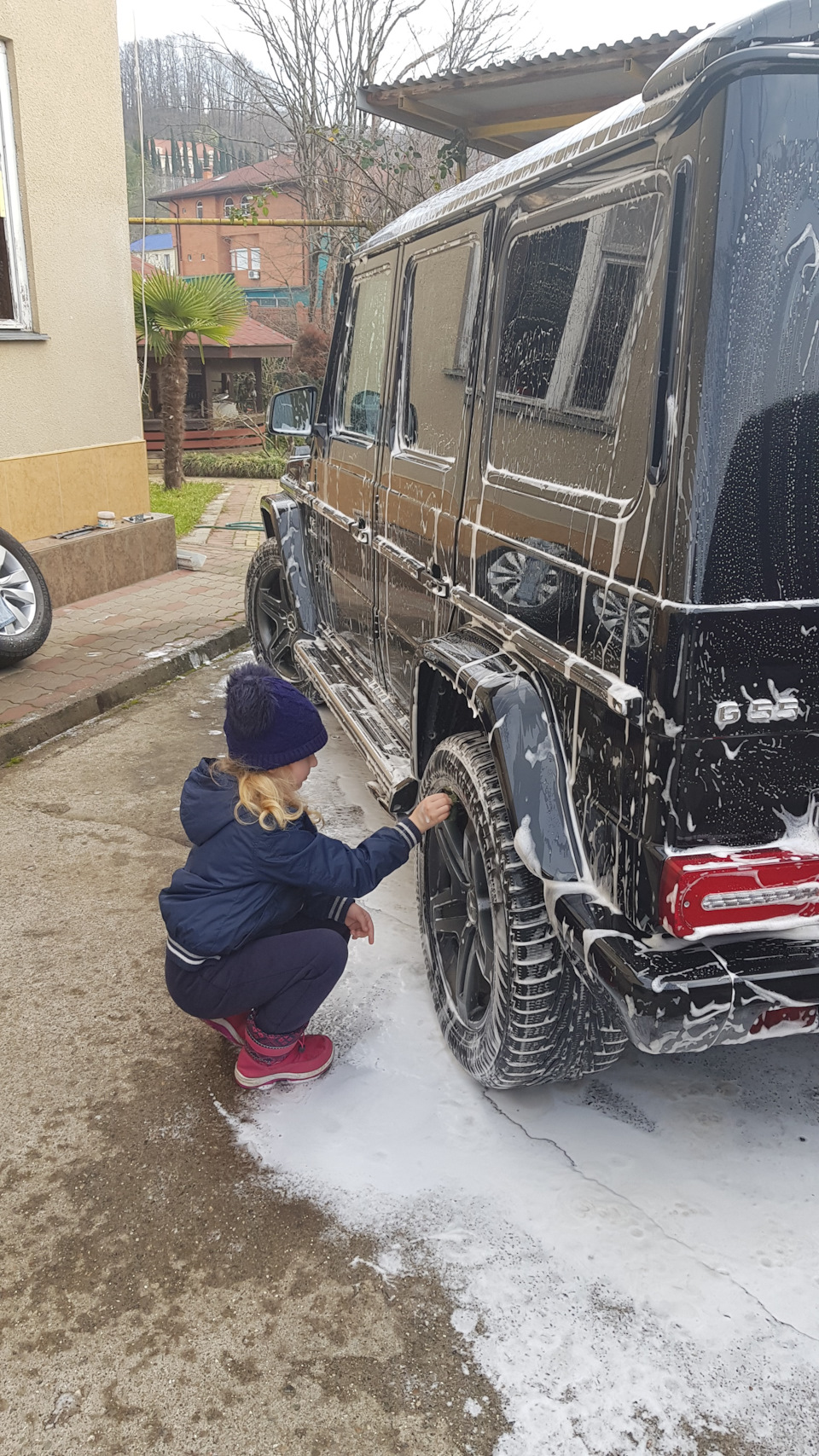 Чёрный дома — Mercedes-Benz G-Class (W463), 5 л, 2001 года | покупка машины  | DRIVE2