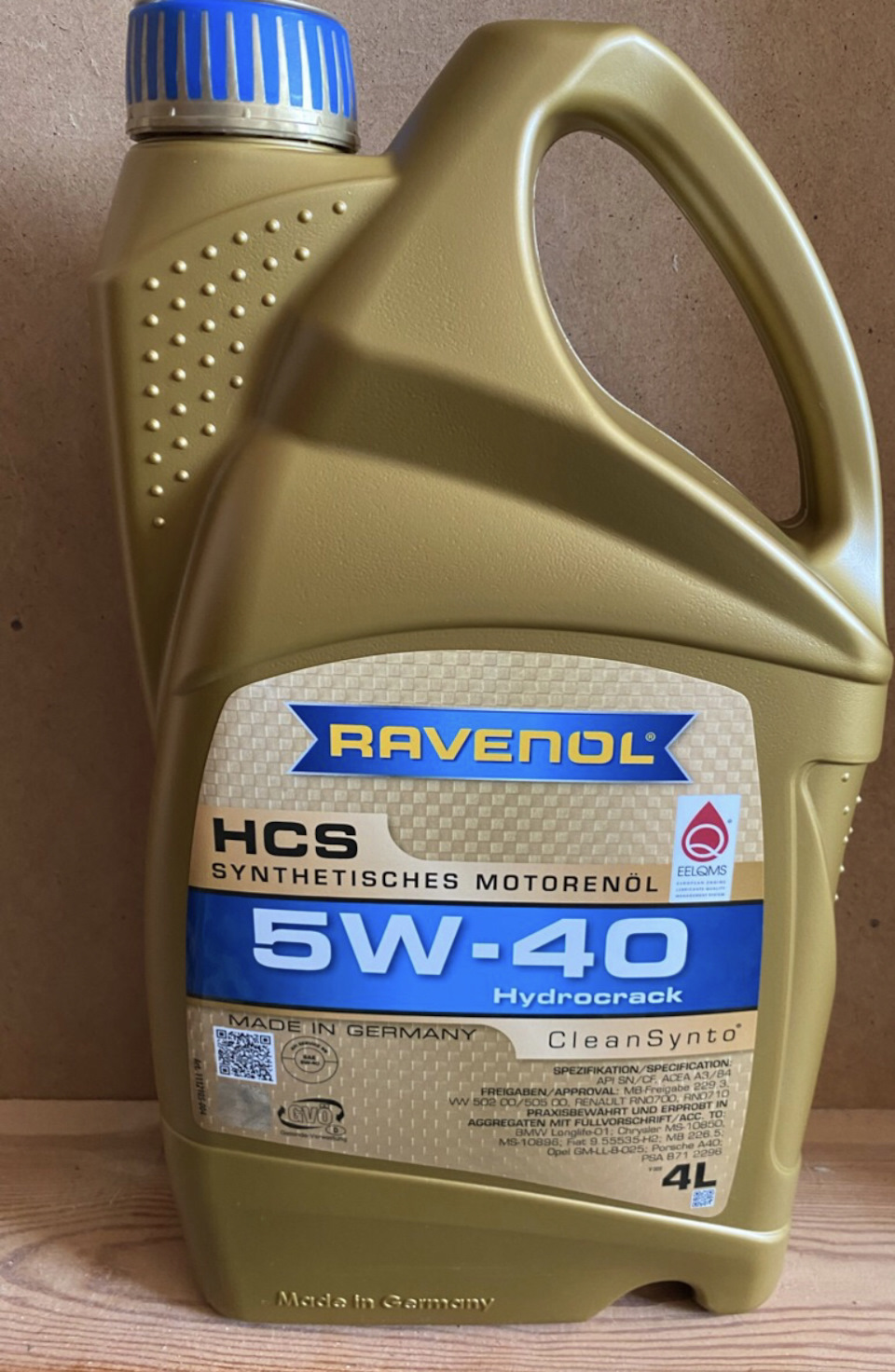 Использование моторного масла Ravenol HCS 5w40 — Skoda Rapid (1G), 1,6 л,  2015 года, плановое ТО