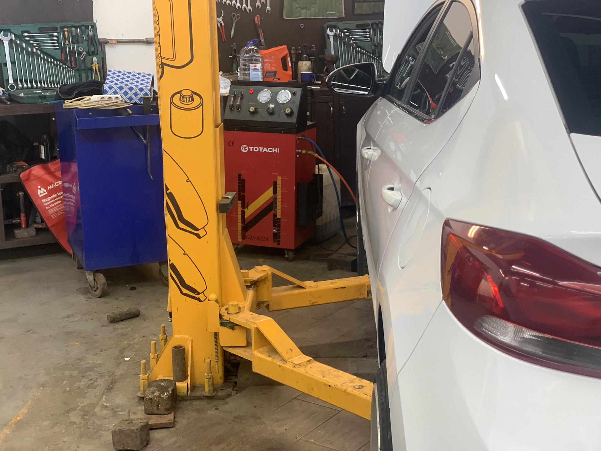 Текущие работы по машине — Hyundai Elantra (6G), 2 л, 2017 года ...