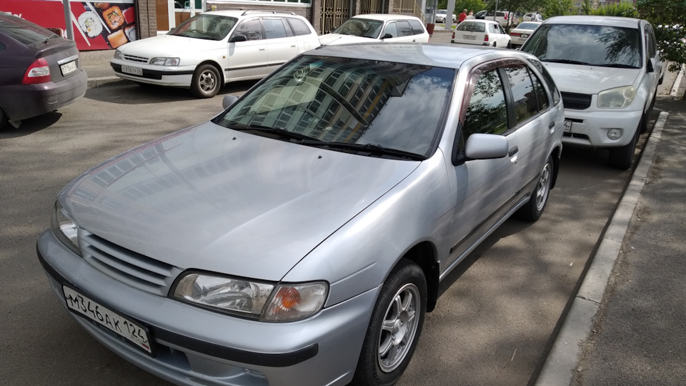 Запись №3 Скрип/скрежет при торможении — Nissan Pulsar (N15), 1,5 л ...