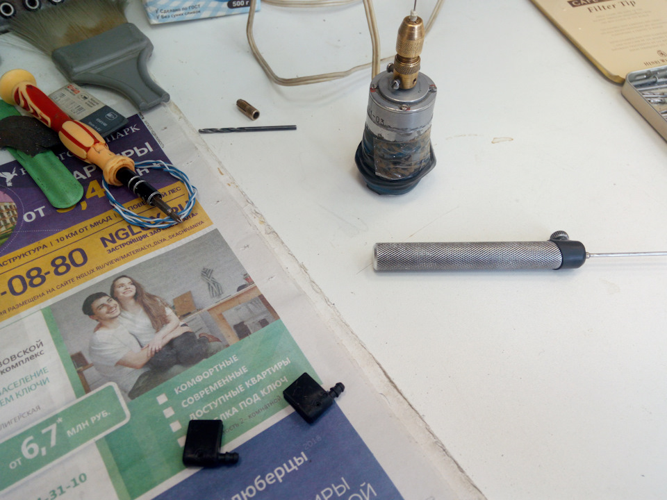 Омыватели, небольшая доработка — ГАЗ 31105, 2,3 л, 2007 года ...