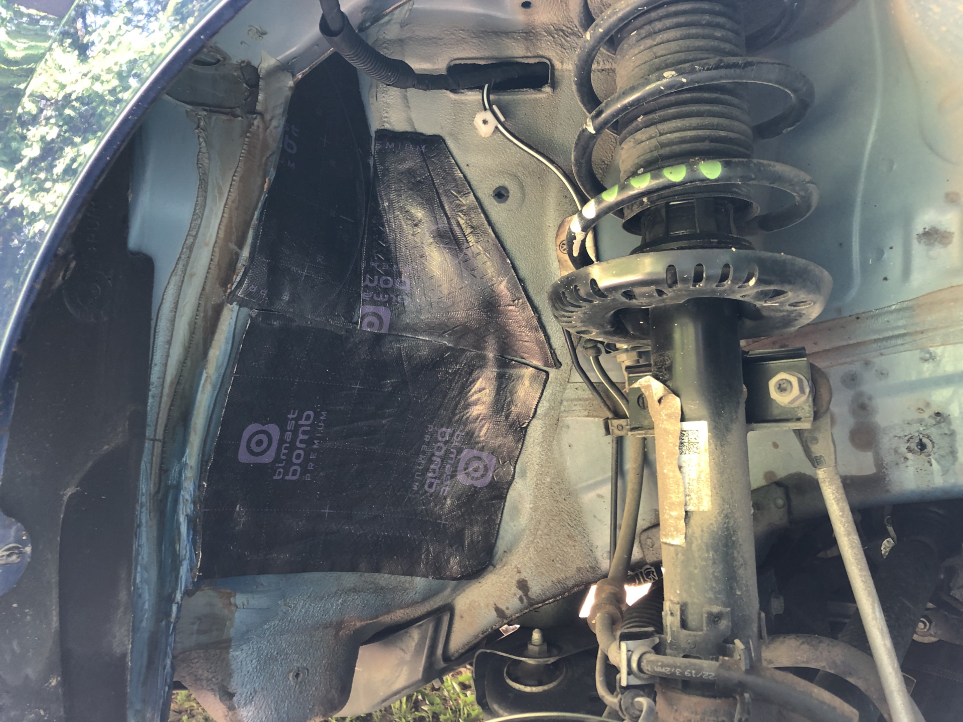 Шумка своими руками. — Skoda Rapid (1G), 1,4 л, 2019 года | своими ...