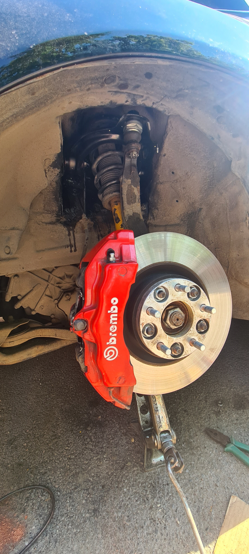 Закис болт в сайлентблоке — Honda Accord (8G), 2,4 л, 2008 года ...