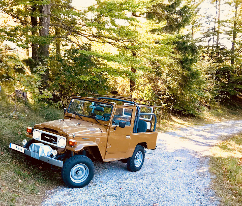 Карабкаемся — Toyota Land Cruiser 40