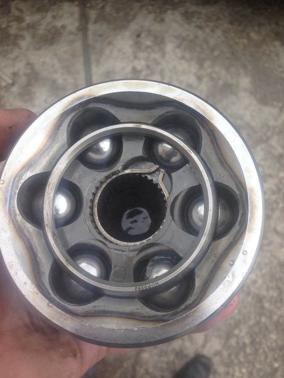 Немного о снятии гранаты наружнего ШРУСа для замены пыльника ...