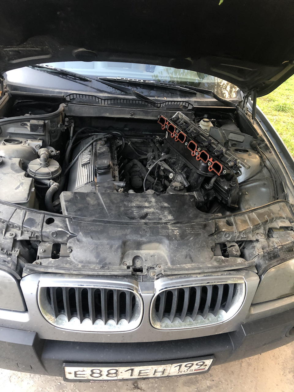 поменять стартер на bmw x3 3.0 дизель