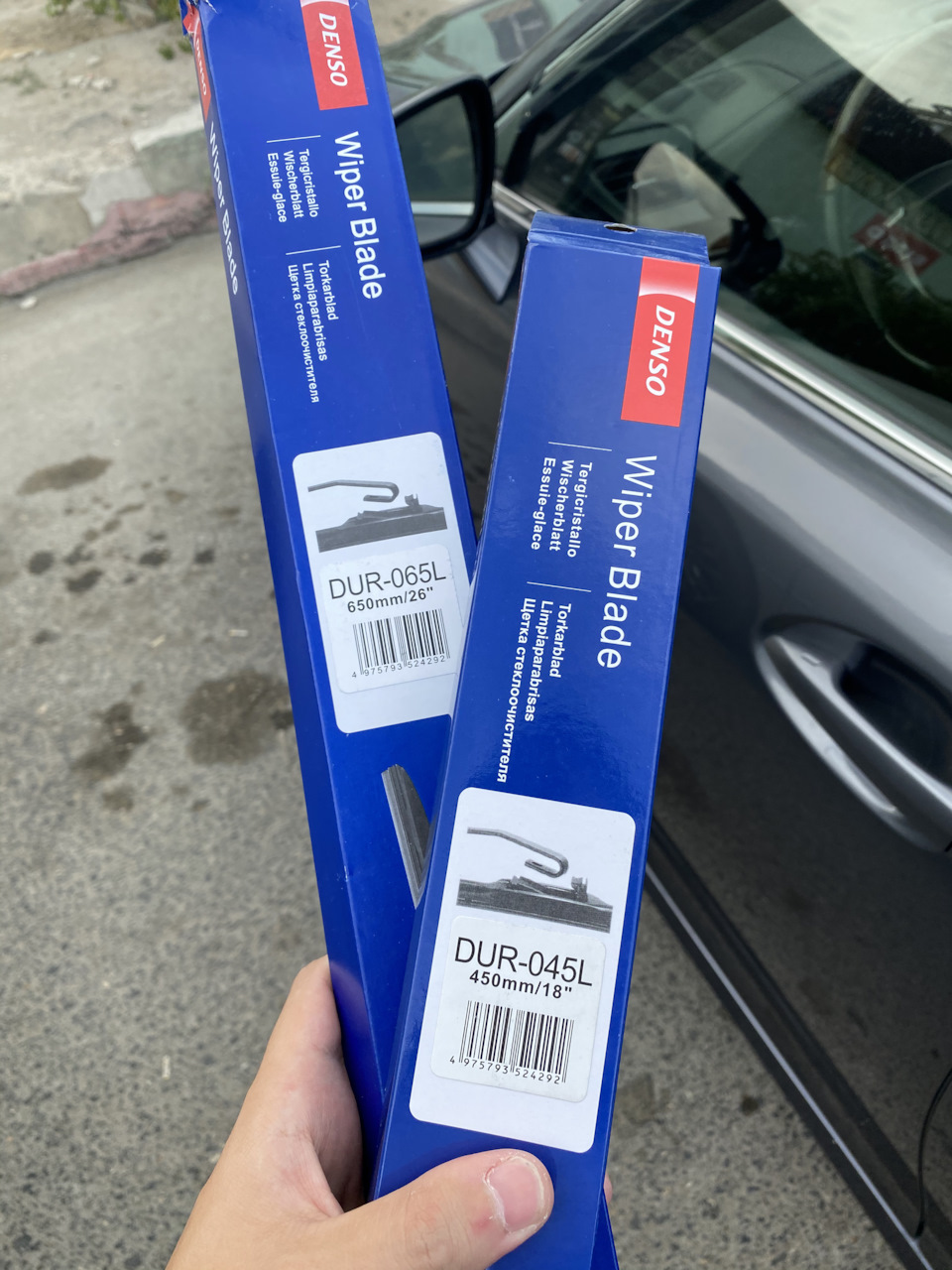 DUR060L Щетка стеклоочистителя 600mm гибридная LHD DUR-060L DENSO ...