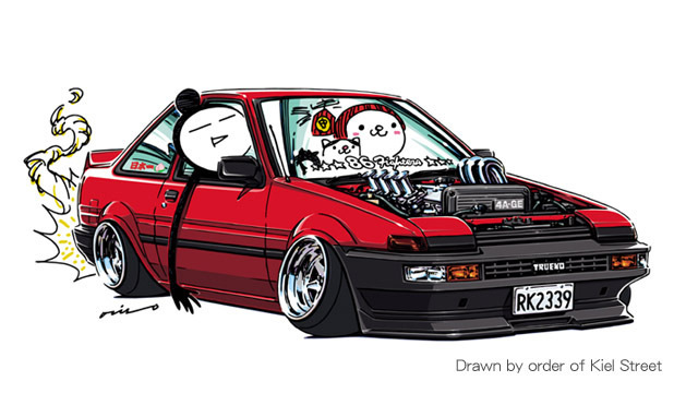 Toyota ae86 Art