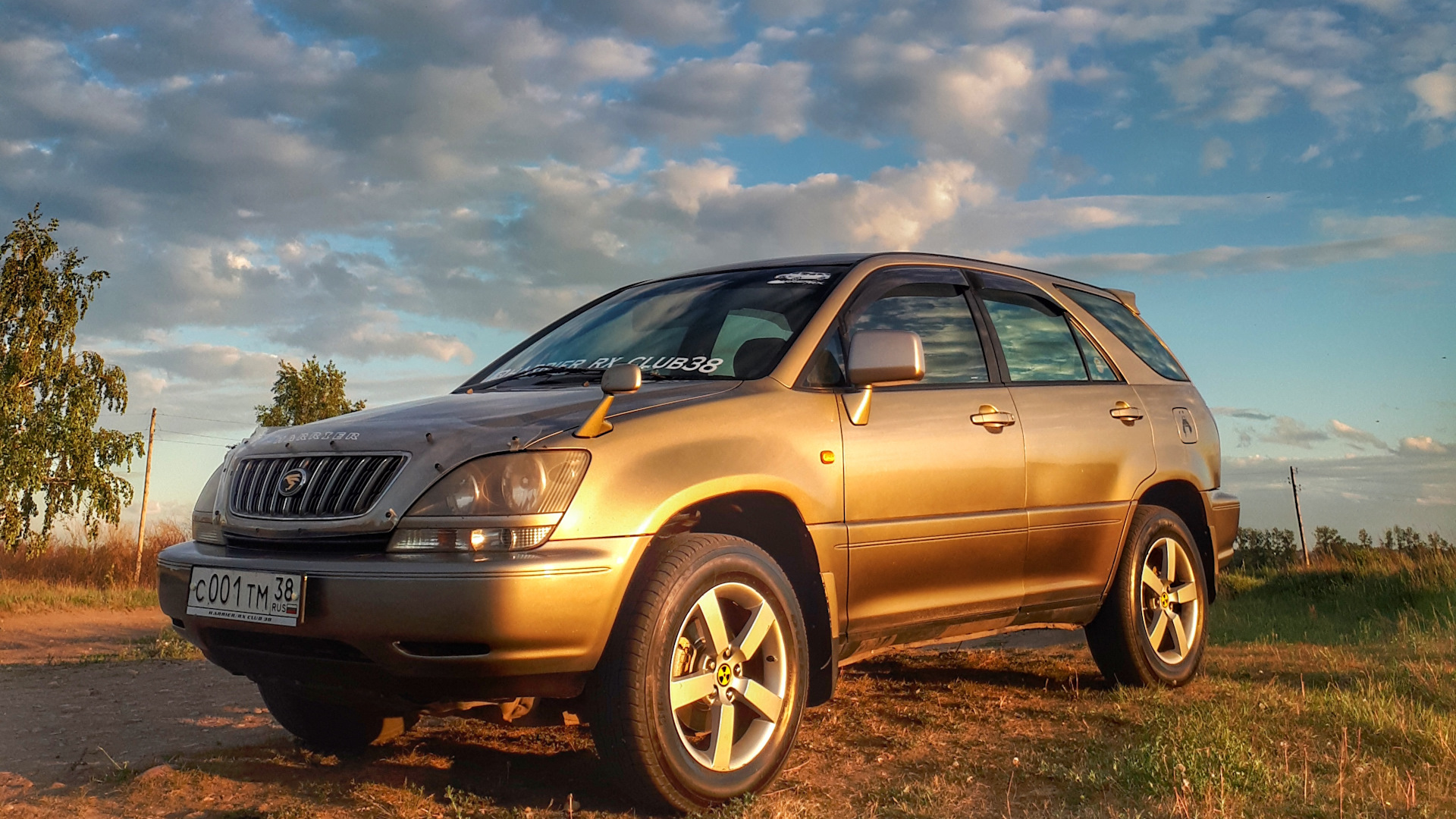 Toyota Harrier (1G) 3.0 бензиновый 1998 | ЗОЛОТИСТЫЙ 3Л.4WЕЗDЕ на DRIVE2