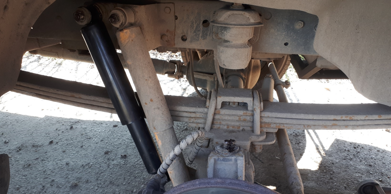 Измерение биения передних тормозных дисков. — ГАЗ Соболь 4х4, 2,3 л ...