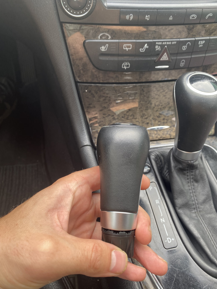 Ручка акпп на Mercedes-Benz C-class (W203), Mercedes-Benz CLK (W209 ...
