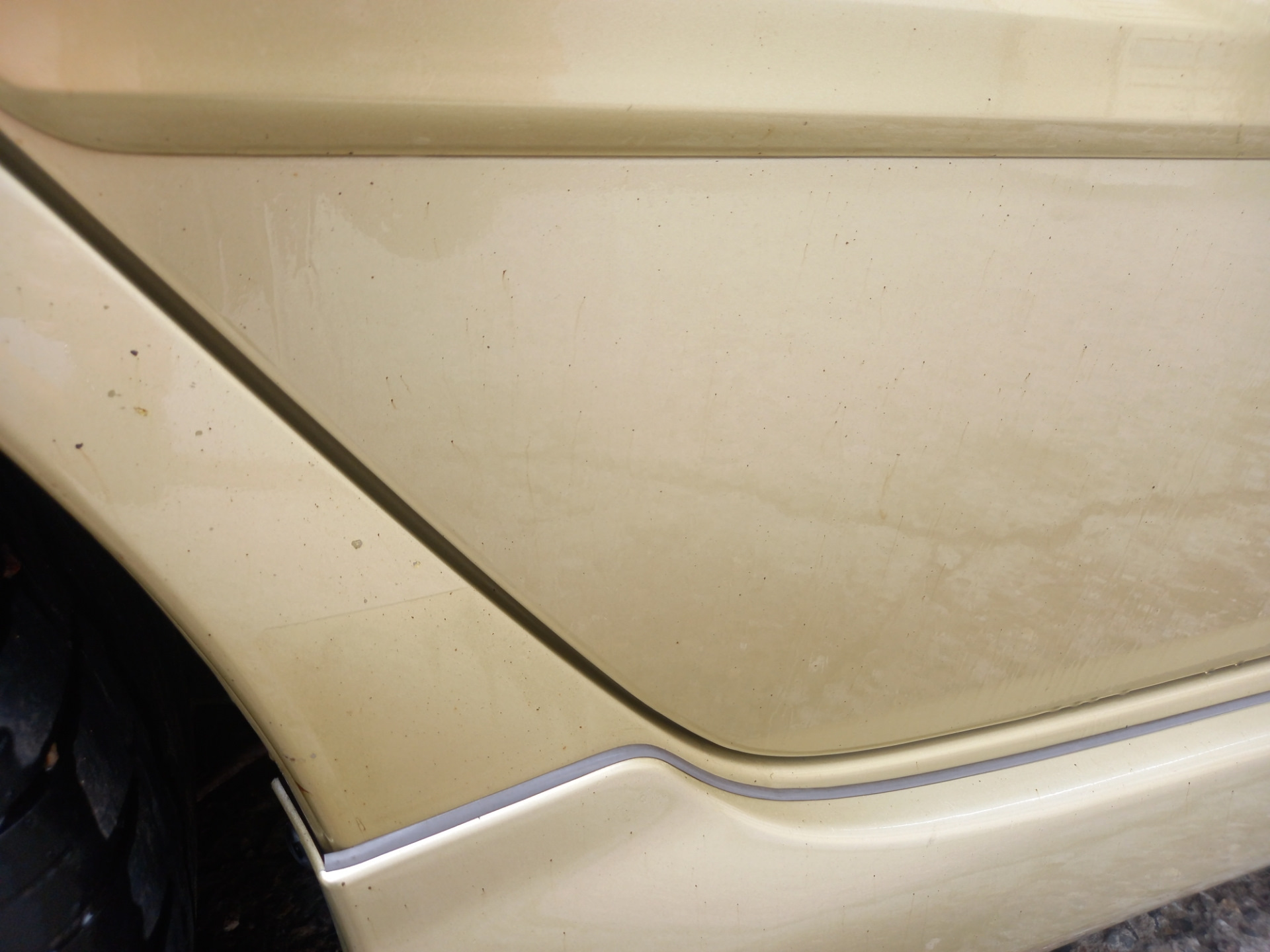 Чистка от битумных пятен — Toyota Mark II Blit, 2 л, 2002 года | мойка ...