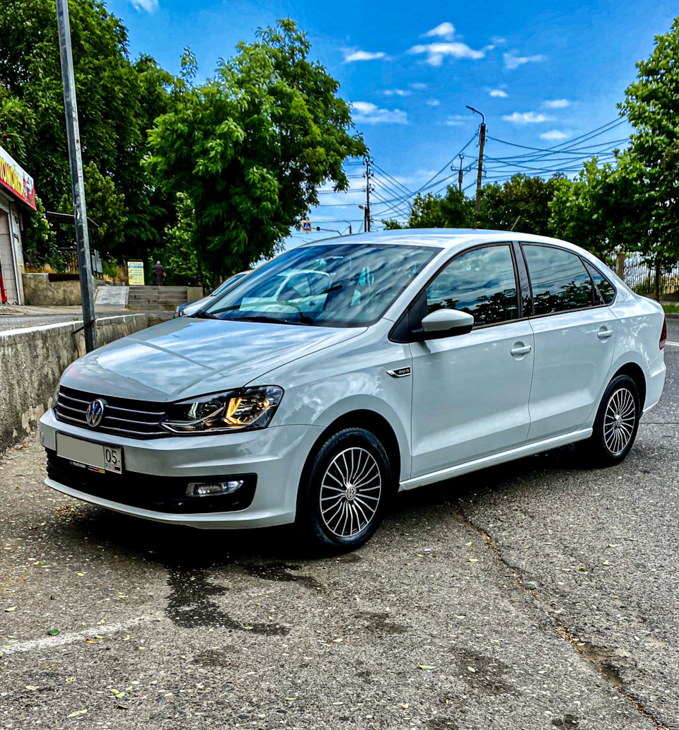 ЛИТЫЕ ДИСКИ — Volkswagen Polo Sedan, 1,6 л, 2019 года | колёсные диски |  DRIVE2