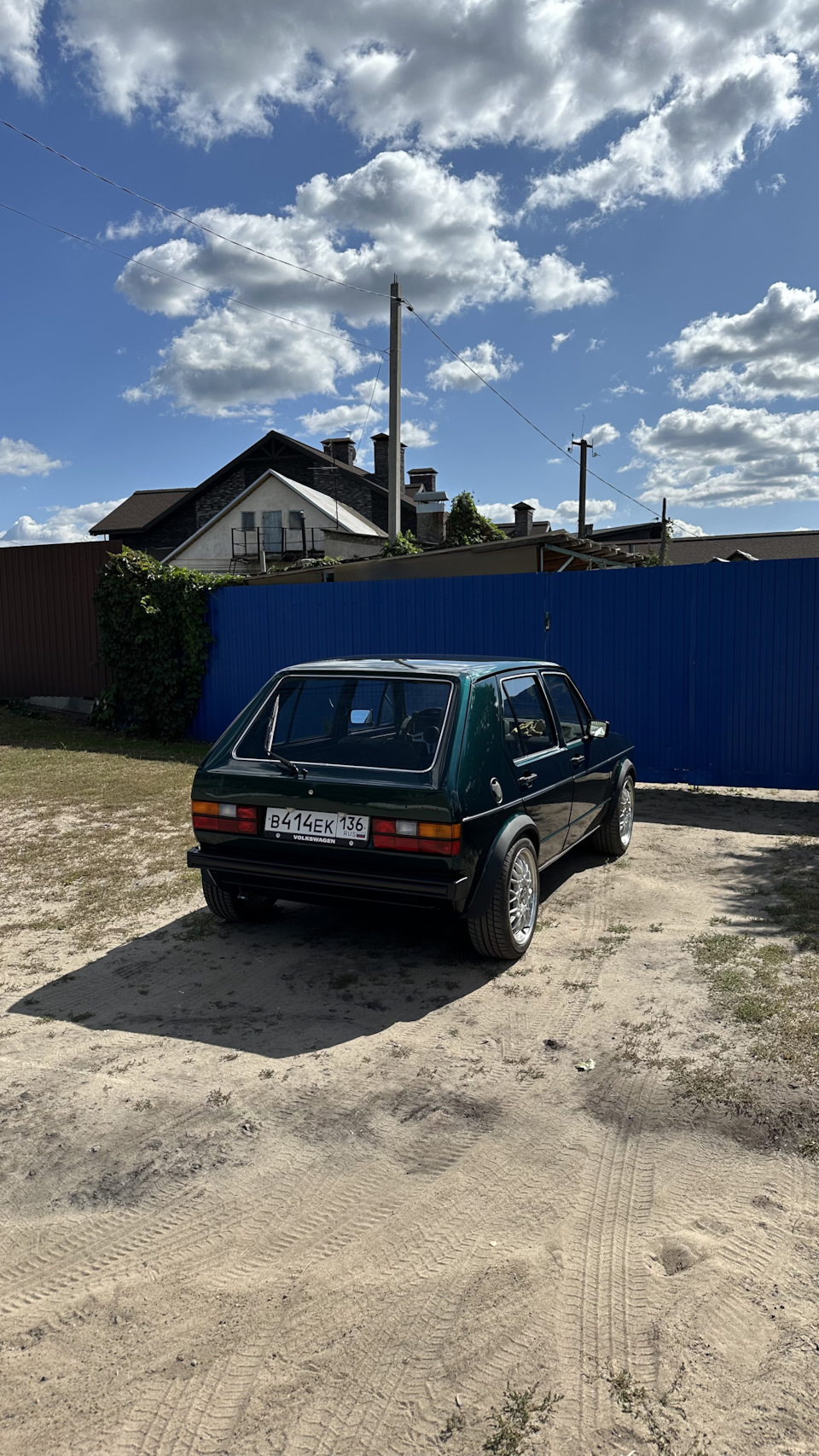 Первый выезд — Volkswagen Golf Mk1, 1,8 л, 1981 года | просто так | DRIVE2