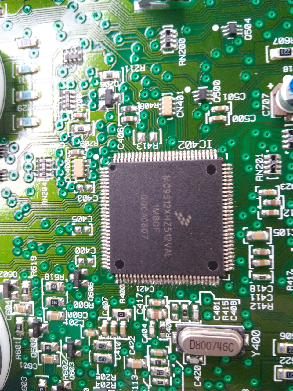 пропайка процессора приборки 08.01.2018 — Ford Focus II Sedan, 1,6 л ...