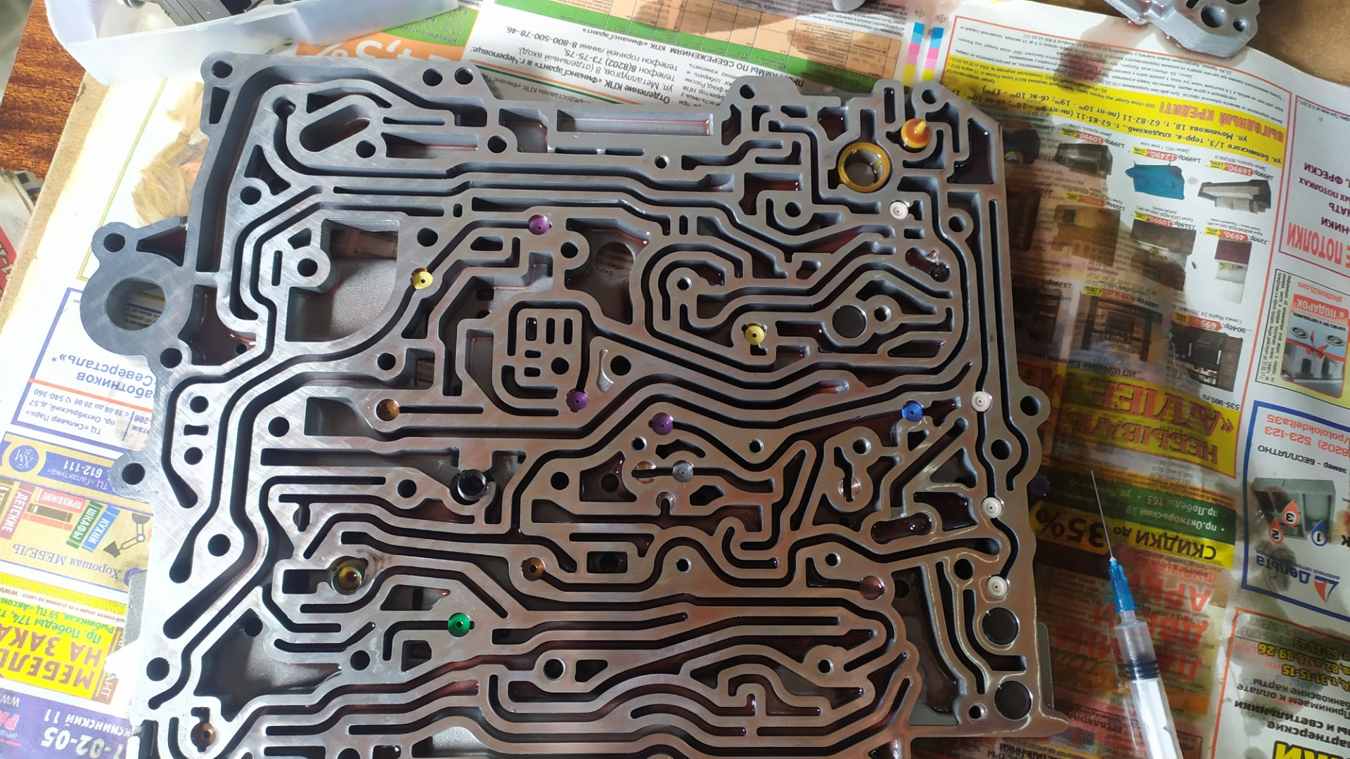 Замена датчика входного вала и промывка гидроблока 5hp19 — Volkswagen ...