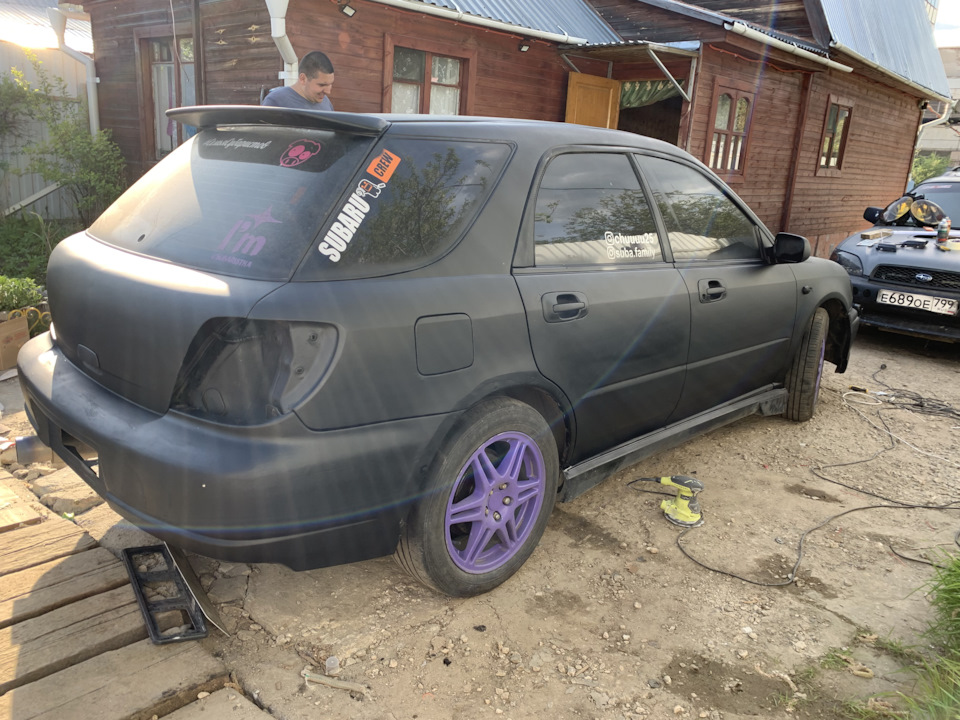 Заднее крыло — Subaru Impreza (GD, GG), 1,5 л, 2000 года | стайлинг ...