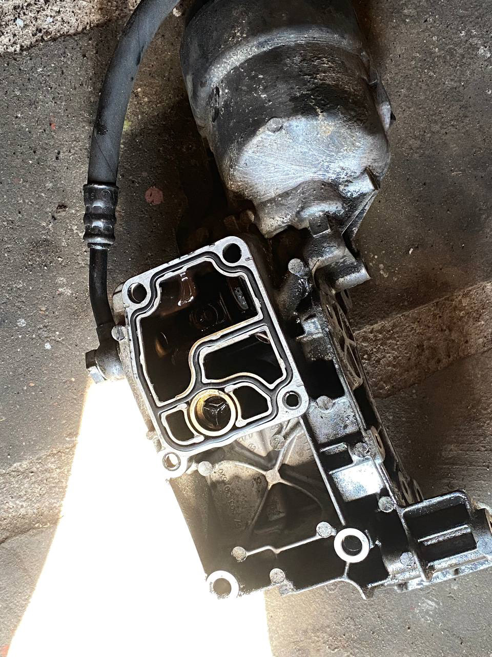 прокладка масляного стакана — BMW 5 series (E39), 2,8 л, 1997 года ...