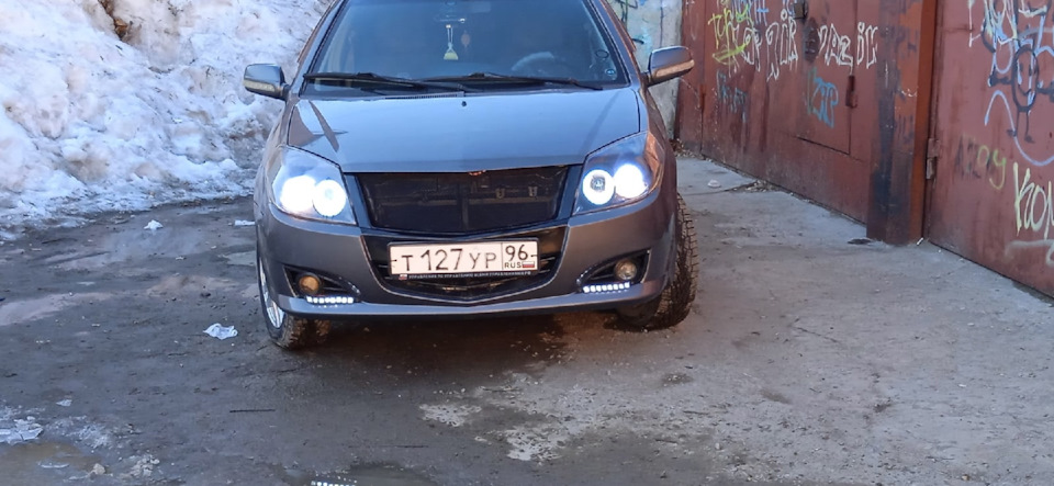 Внешний тюнинг на Geely MK