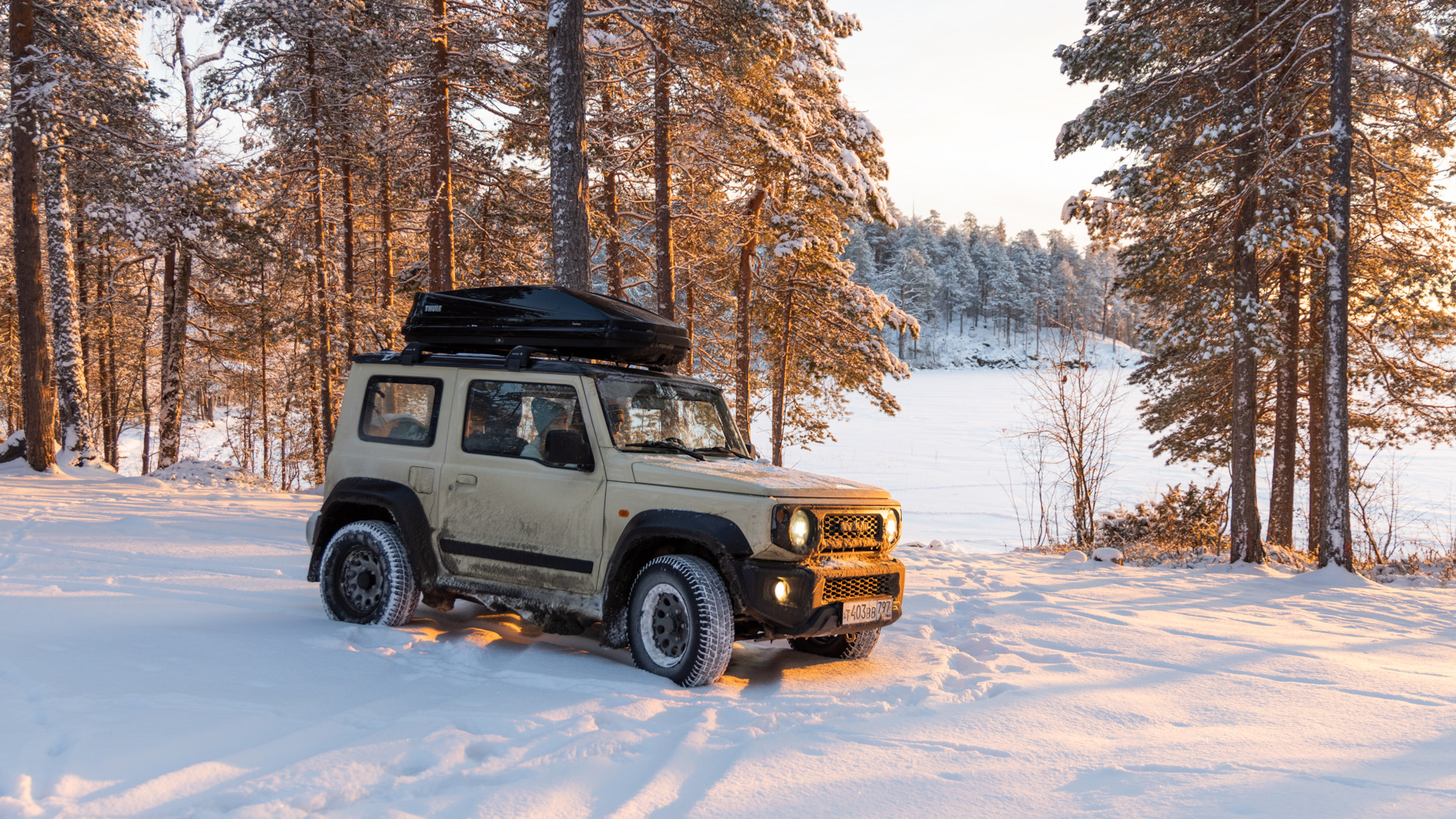 Suzuki Jimny (2018) 1.5 бензиновый 2020 | Белый песок на DRIVE2