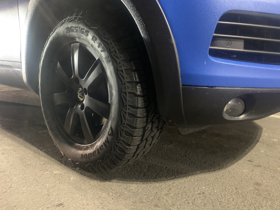 Новые колеса Matador Izzarda AT2 — Volkswagen Touareg (2G), 3 л, 2011 ...