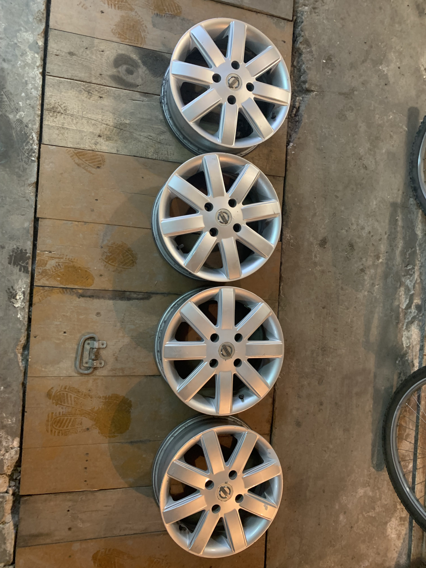 Диски Borbet Binno B1 R15👌 — Nissan Tiida (1G), 1,6 л, 2010 года ...