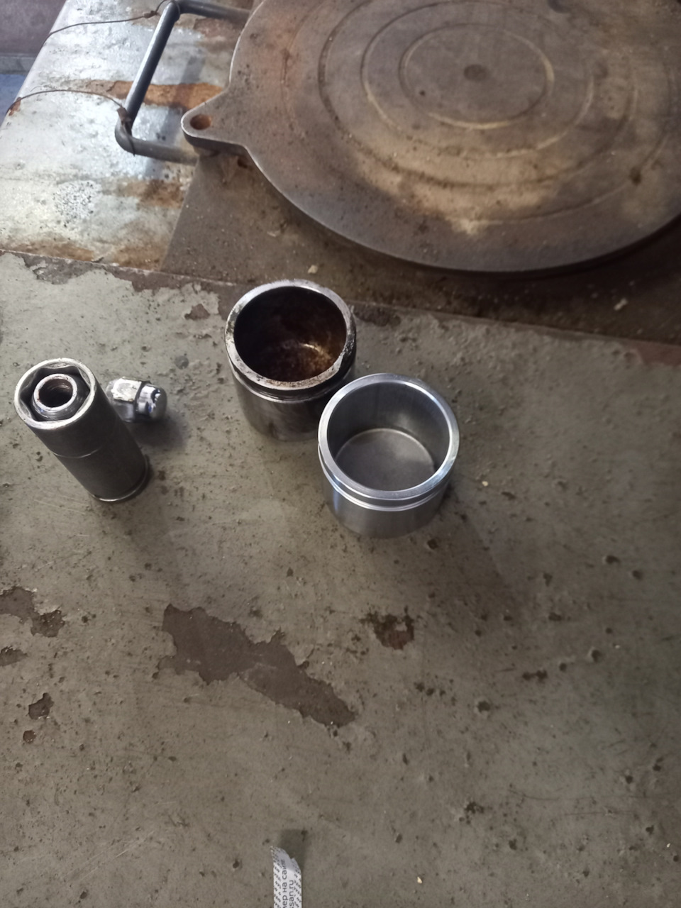 Ремонт суппорта переднего. — Nissan Teana (J32), 2,5 л, 2012 года ...