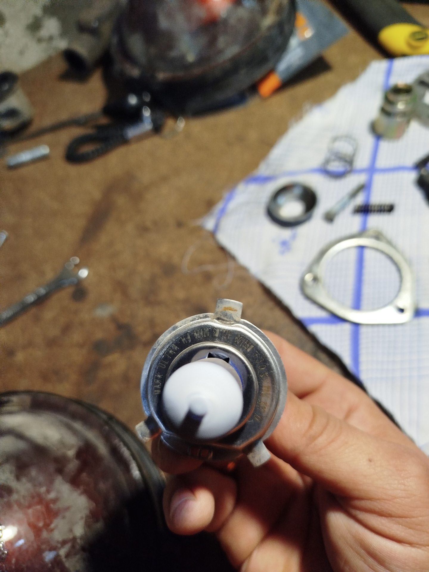 #119: Заглушки корректора фар, настройка СТГ — Lada 2329, 1,7 л, 2015 ...