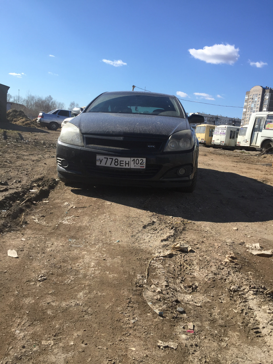 Установил губу) — Opel Astra H GTC, 1,8 л, 2007 года | тюнинг | DRIVE2