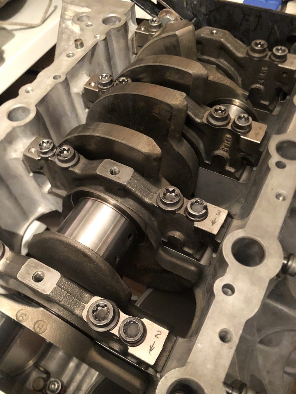 Сборка шорт-блока — Jaguar XFR, 5 л, 2009 года | своими руками | DRIVE2