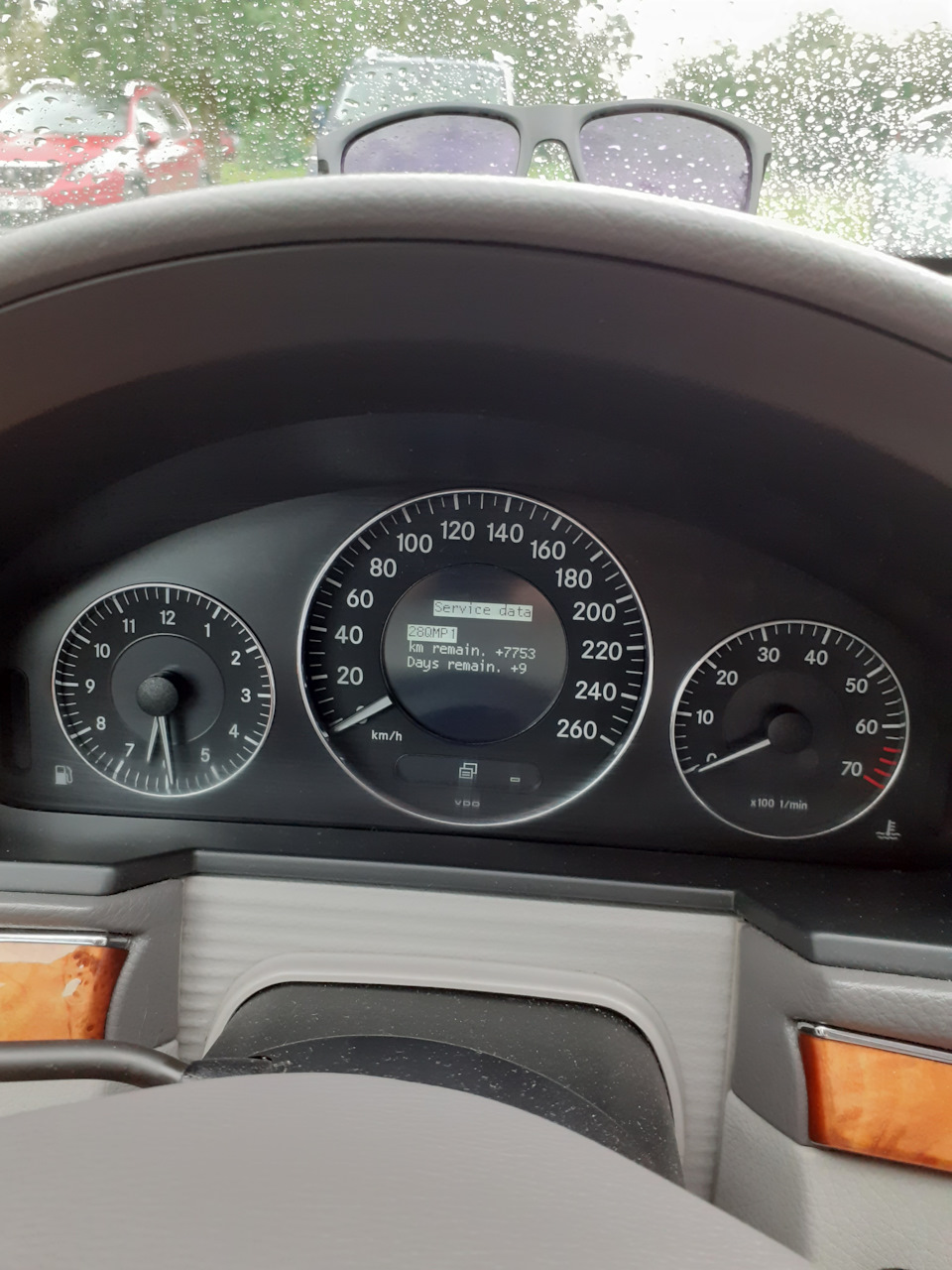 Service E. — MercedesBenz Eclass (W211), 1,8 л, 2007 года плановое