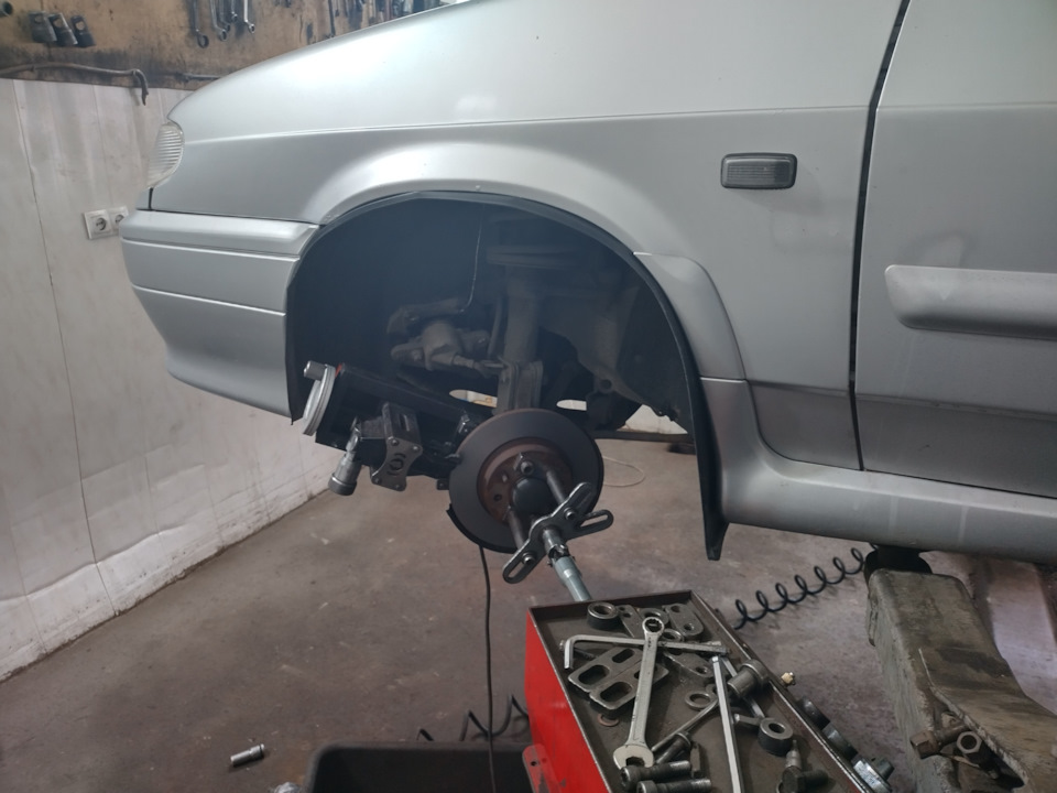 Расточка дисков — LADA 2115, 1,6 л., 2008 года | плановое ТО | DRIVE2