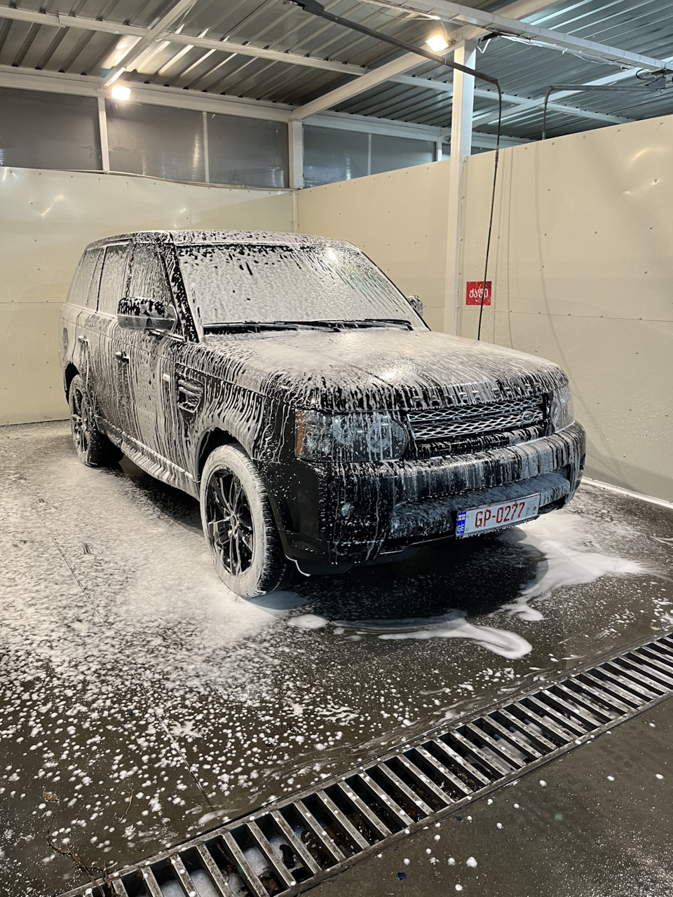 Расход топлива по жутким пробкам — Land Rover Range Rover Sport (1G), 5 л,  2013 года | заправка | DRIVE2