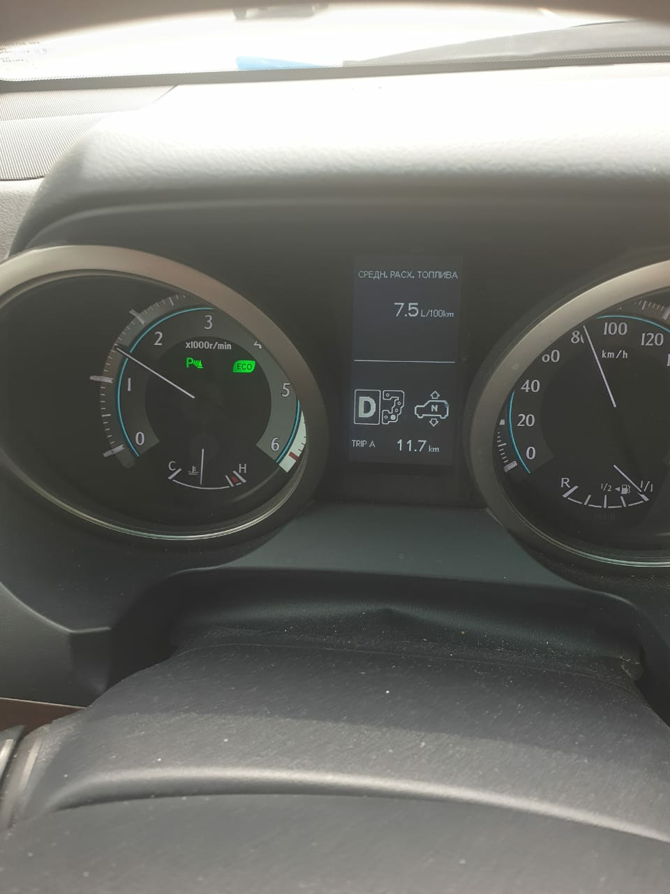 Расход топлива после прошивки. — Toyota Land Cruiser Prado 150-series ...