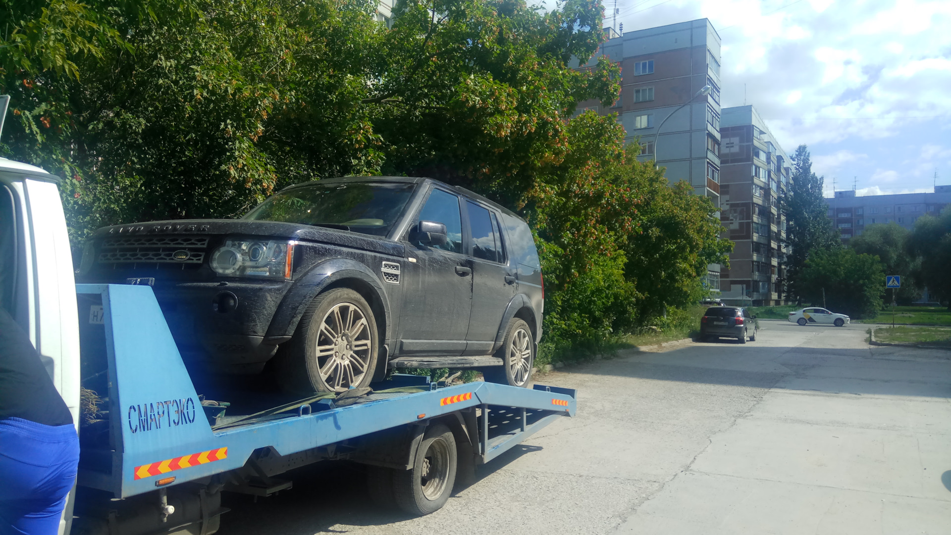 Из воспоминаний: как это было или как ломает коленвал на ходу… — Land Rover  Discovery IV, 3 л, 2010 года | поломка | DRIVE2