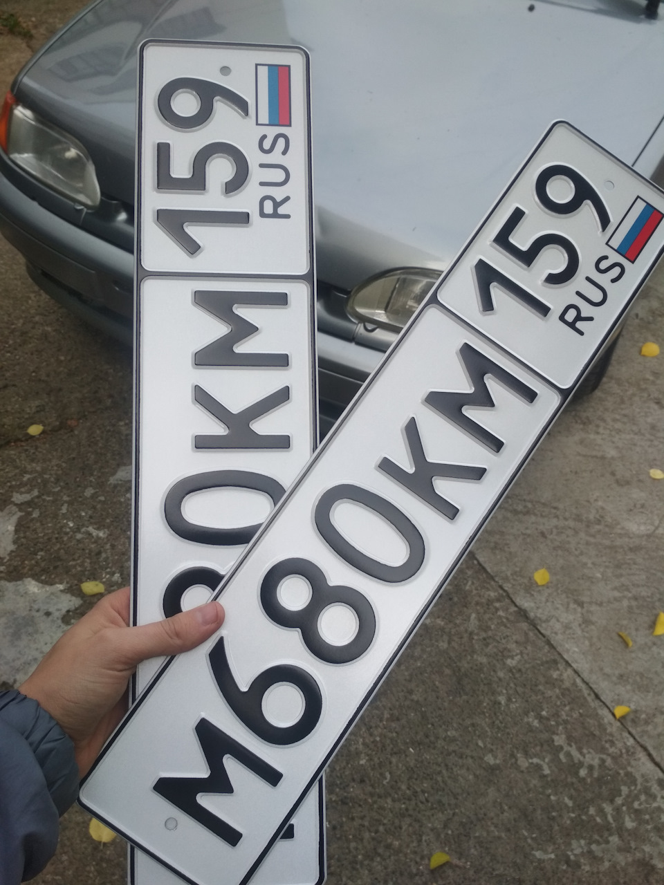 Замена номеров — Lada 2114, 1,5 л, 2005 года | просто так | DRIVE2