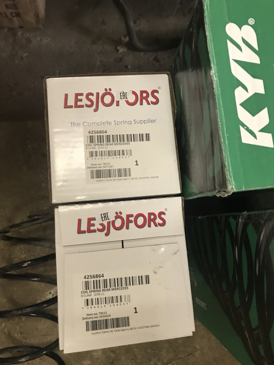 Замена просевших пружин — Mercedes-Benz B-Class (W245), 2 л, 2008 года ...