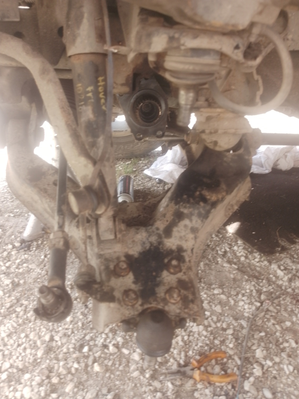 Хруст в левом переднем колесе. — Great Wall Hover, 2,4 л, 2011 года ...