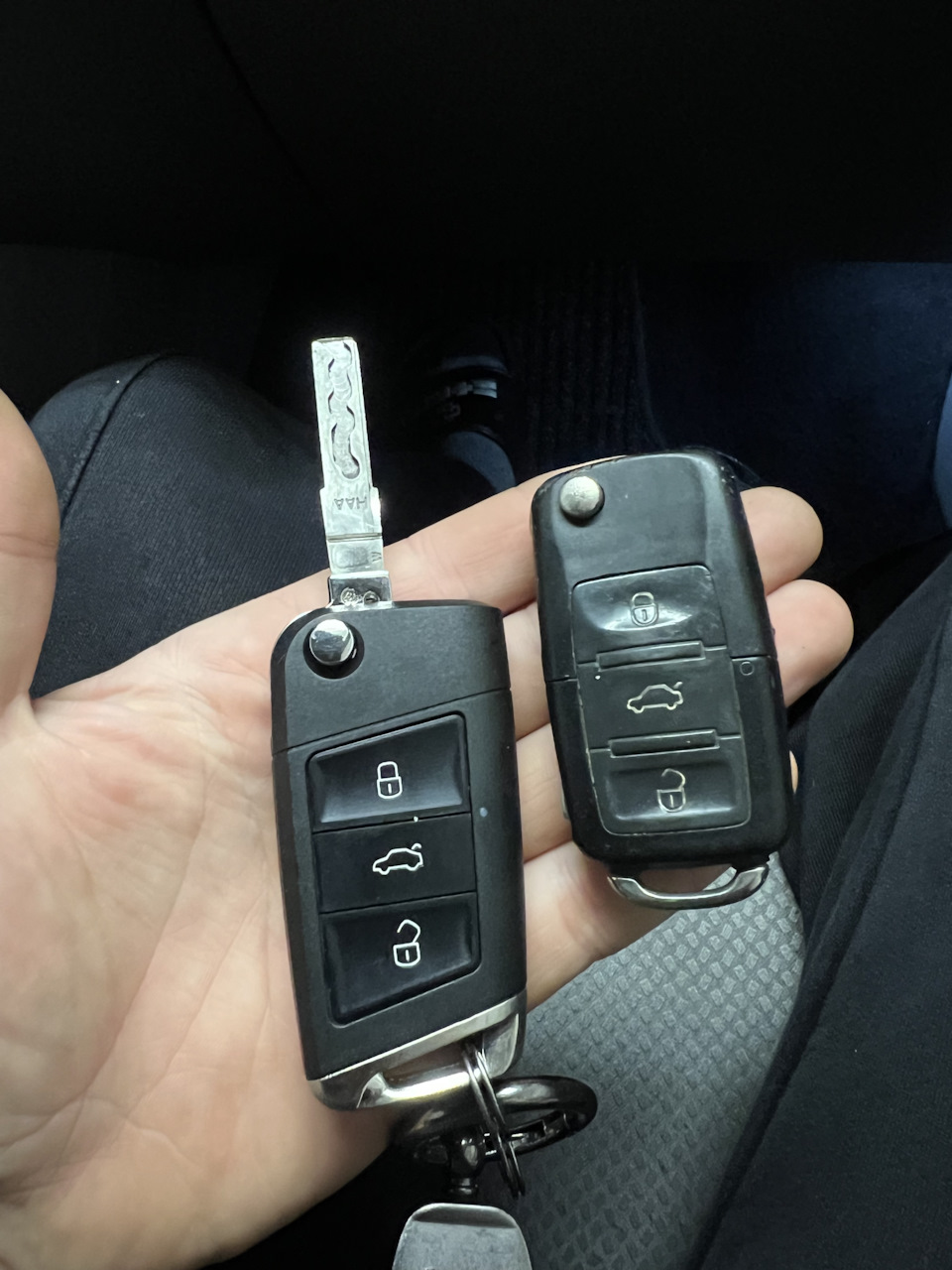 Новый ключ — Volkswagen Golf Plus, 2 л, 2006 года | аксессуары | DRIVE2